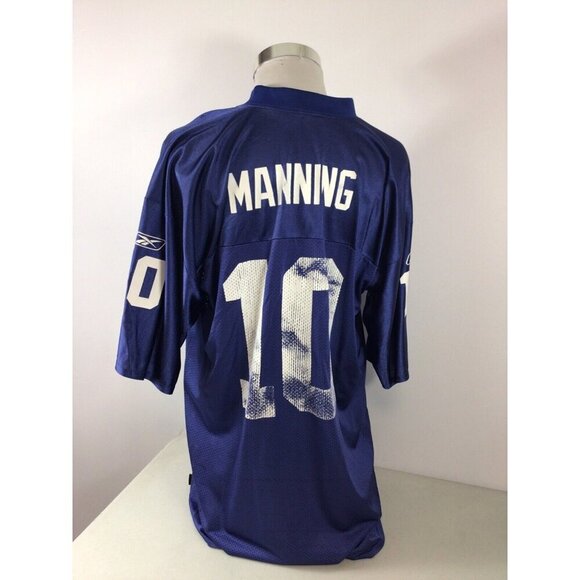 NFL Manning Jersey New York Giants Mens XL - Picture 3 of 7